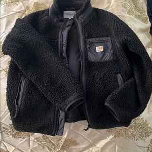 Carhartt Black Sherpa Fleece Jacket
